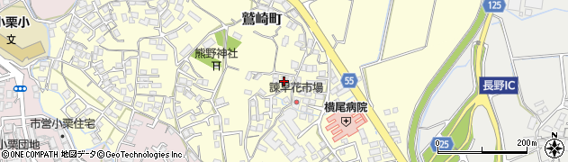 長崎県諫早市鷲崎町781周辺の地図
