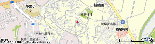 長崎県諫早市鷲崎町687周辺の地図