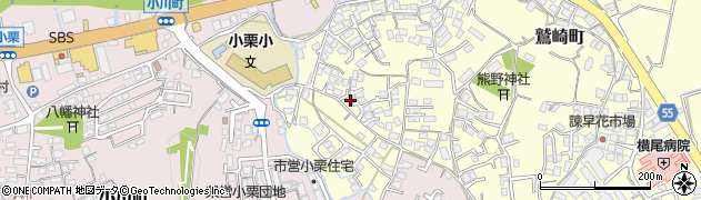 長崎県諫早市鷲崎町572周辺の地図