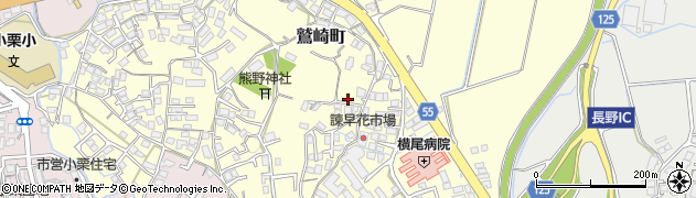長崎県諫早市鷲崎町786周辺の地図