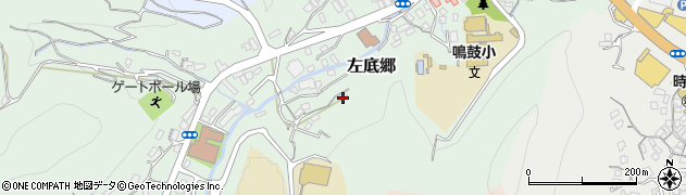 長崎県西彼杵郡時津町左底郷224周辺の地図