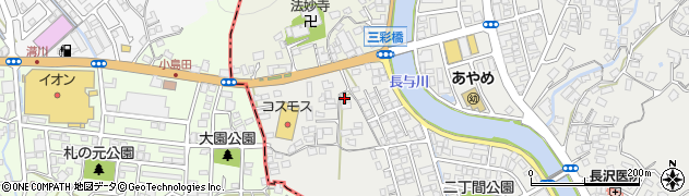 長崎県西彼杵郡長与町嬉里郷97周辺の地図
