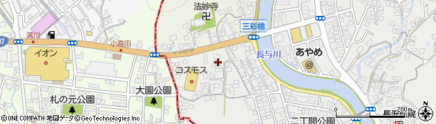 長崎県西彼杵郡長与町嬉里郷48周辺の地図