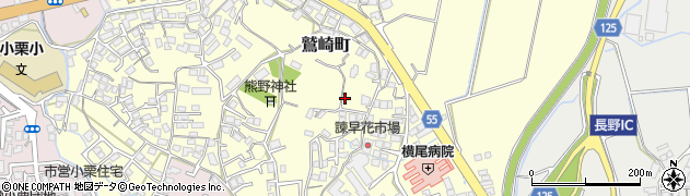 長崎県諫早市鷲崎町787周辺の地図