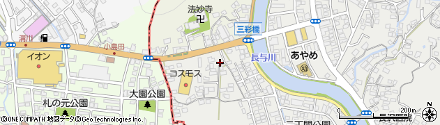 長崎県西彼杵郡長与町嬉里郷45周辺の地図
