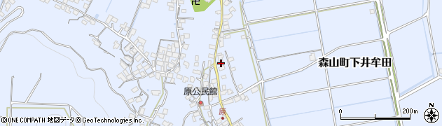 長崎県諫早市森山町下井牟田2211周辺の地図