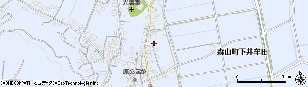 長崎県諫早市森山町下井牟田2193周辺の地図