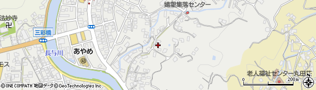 長崎県西彼杵郡長与町嬉里郷930周辺の地図