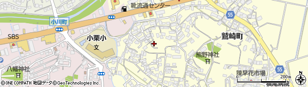 長崎県諫早市鷲崎町544周辺の地図