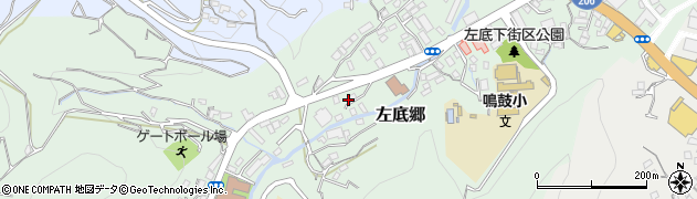 長崎県西彼杵郡時津町左底郷281周辺の地図