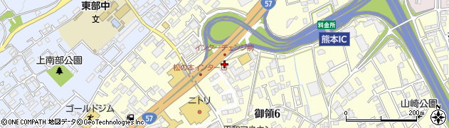 ミサワホーム九州株式会社　熊日ＲＫＫ展示場周辺の地図