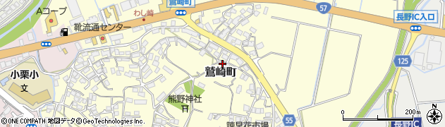 長崎県諫早市鷲崎町437周辺の地図