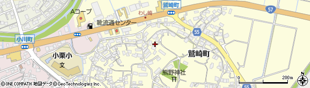 長崎県諫早市鷲崎町471周辺の地図