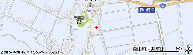 長崎県諫早市森山町下井牟田2285周辺の地図
