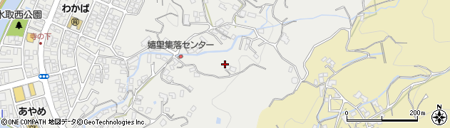 長崎県西彼杵郡長与町嬉里郷962周辺の地図