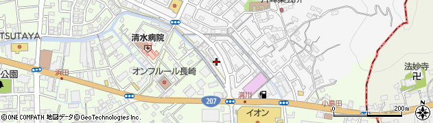 福島街区公園周辺の地図
