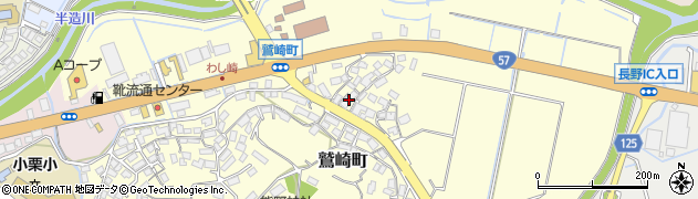 長崎県諫早市鷲崎町273周辺の地図