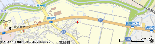 長崎県諫早市鷲崎町99周辺の地図