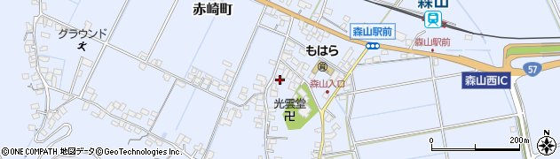 長崎県諫早市赤崎町230周辺の地図