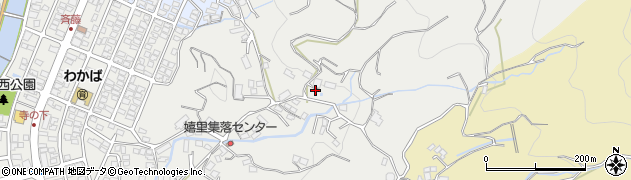 長崎県西彼杵郡長与町嬉里郷1305周辺の地図