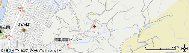 長崎県西彼杵郡長与町嬉里郷1306周辺の地図