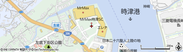 ＭｒＭａｘ時津ショッピングセンター駐車場周辺の地図