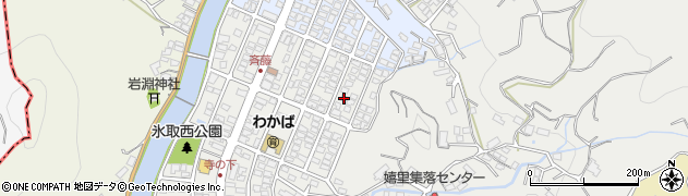 長崎県西彼杵郡長与町嬉里郷1184周辺の地図