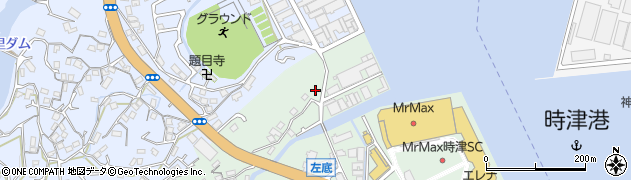 長崎県西彼杵郡時津町左底郷4周辺の地図
