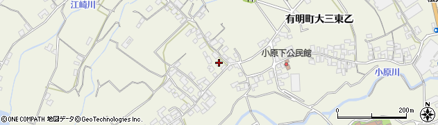 長崎県島原市有明町大三東乙706周辺の地図