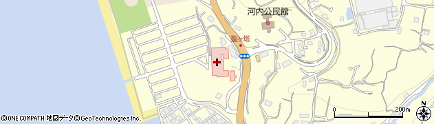 聖ヶ塔病院周辺の地図