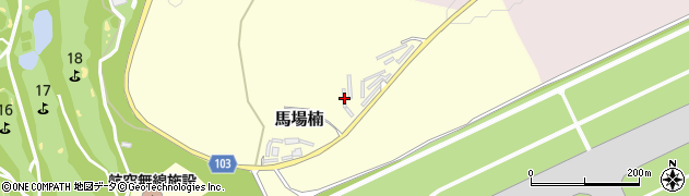 熊本県菊池郡菊陽町馬場楠1103周辺の地図