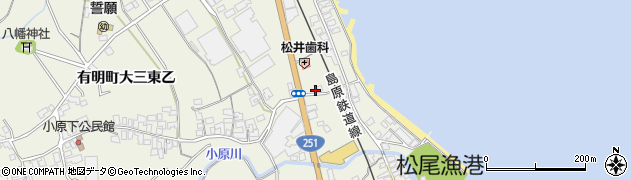 長崎県島原市有明町大三東乙71周辺の地図