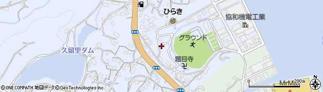 久留里児童公園周辺の地図