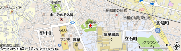 広福寺周辺の地図