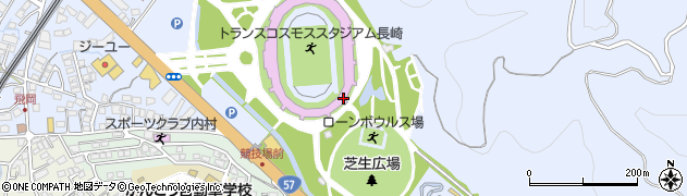 社団法人長崎県公園緑地協会周辺の地図