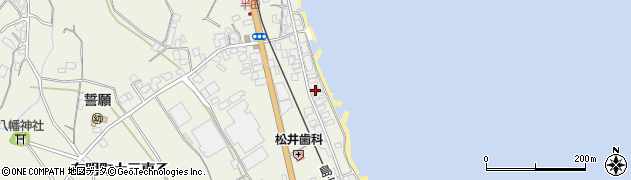 長崎県島原市有明町大三東乙23周辺の地図
