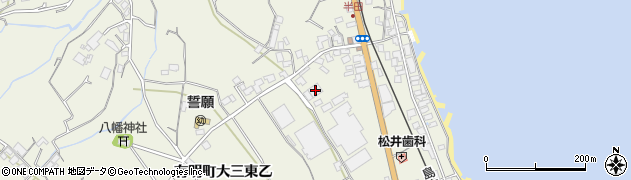 長崎県島原市有明町大三東乙807周辺の地図