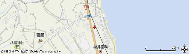 長崎県島原市有明町大三東乙44周辺の地図