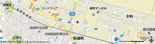 餃子の王将 諫早店周辺の地図