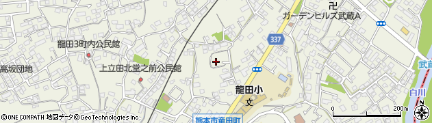 上立田北鶴公園周辺の地図