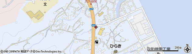 にしじま酒店周辺の地図