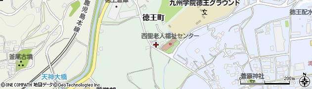 熊本県熊本市北区徳王町周辺の地図