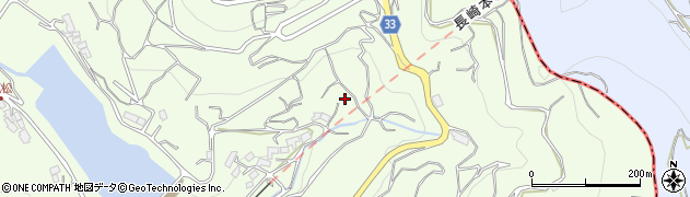 松ノ頭トンネル周辺の地図