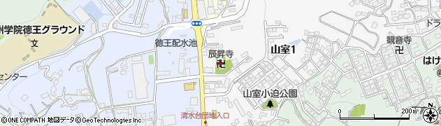 辰昇寺周辺の地図