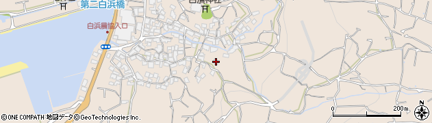熊本県熊本市西区河内町白浜814周辺の地図