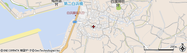 熊本県熊本市西区河内町白浜891周辺の地図