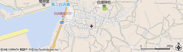 熊本県熊本市西区河内町白浜916周辺の地図