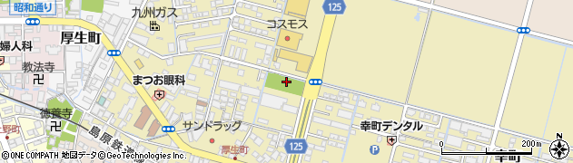 田井原公園周辺の地図