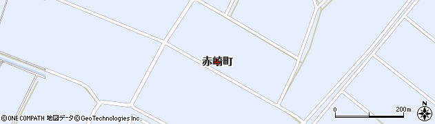 長崎県諫早市赤崎町周辺の地図