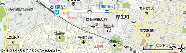 千春美容室周辺の地図